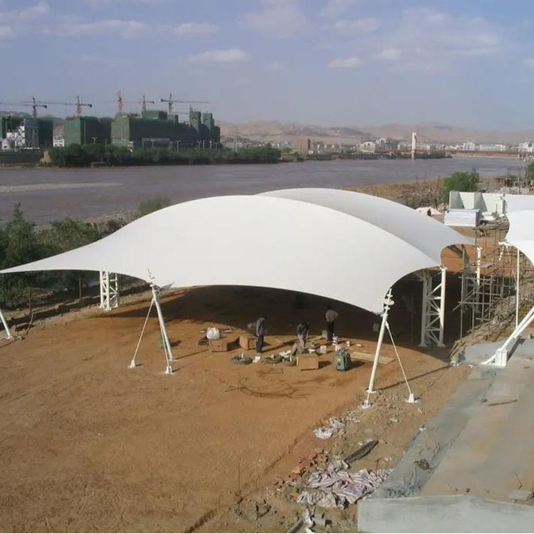 临漳县膜结构汽车棚